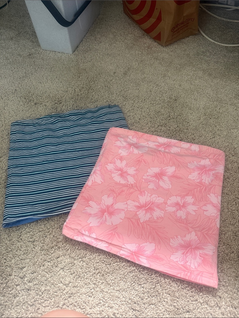 Floral Pink and Blue Tube Top - Women’s Summer Tube Top